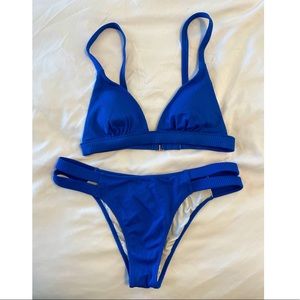 Target blue bikini S